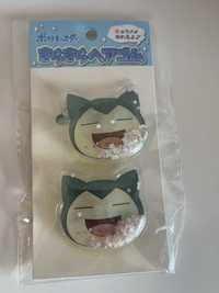 Kawaii pokemon snorlax gumki do wlosow