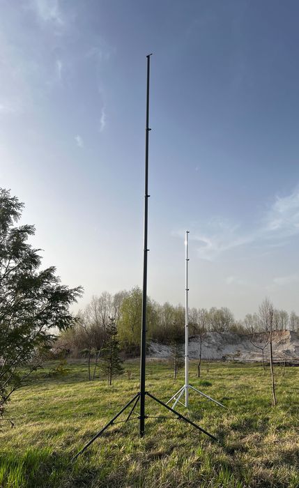В НАЛИЧИИ! Телескопическая  мачта 14м для дронов и антенн