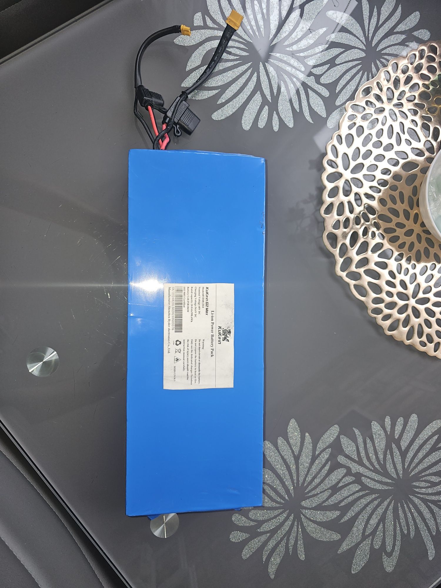 Bateria Kukirin G2 20,8Ah nie działa.
