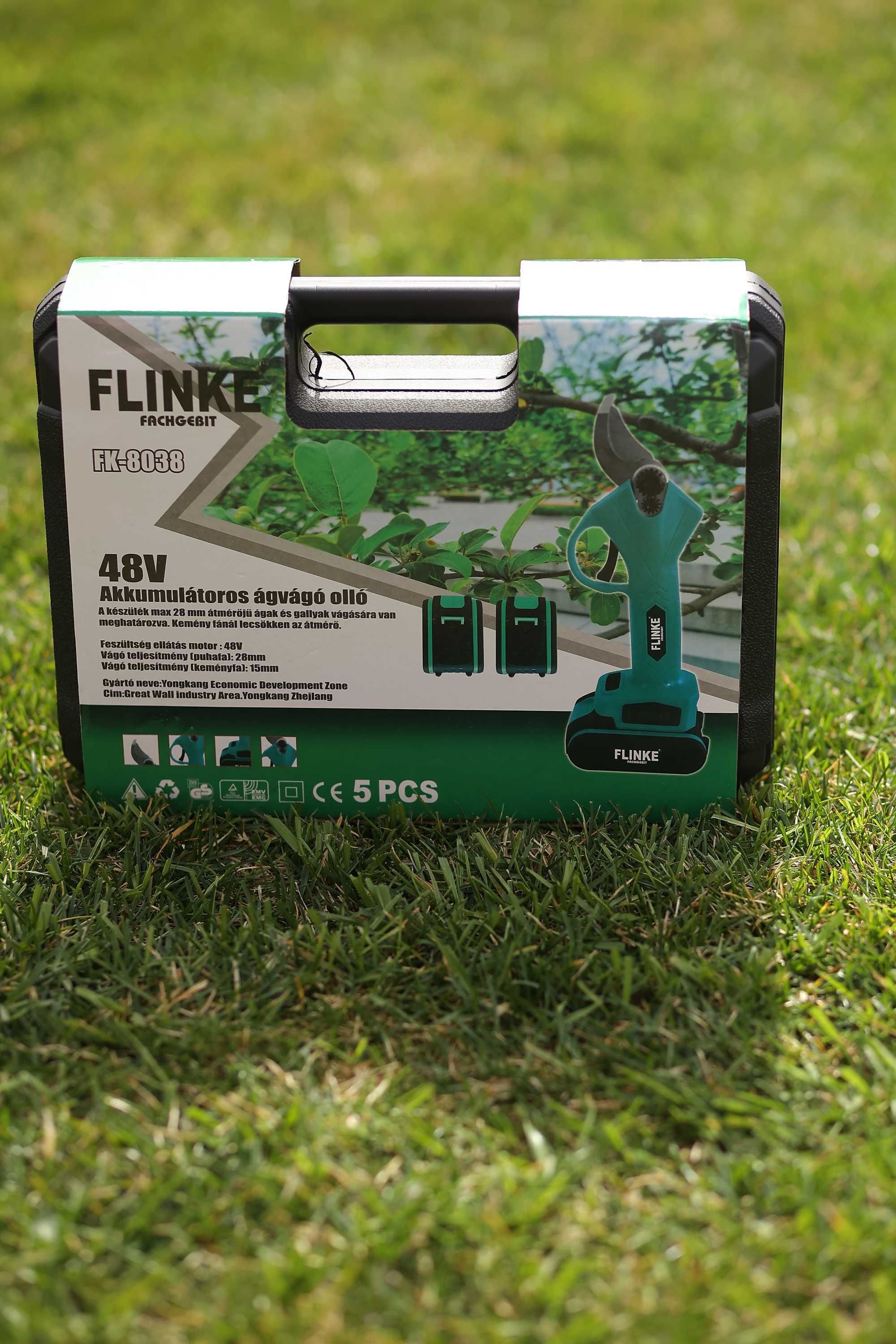 Акумуляторний секатор Flinke FK-8038 48V (2 акумулятори)
