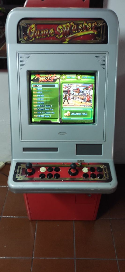 Máquina jogos arcade
