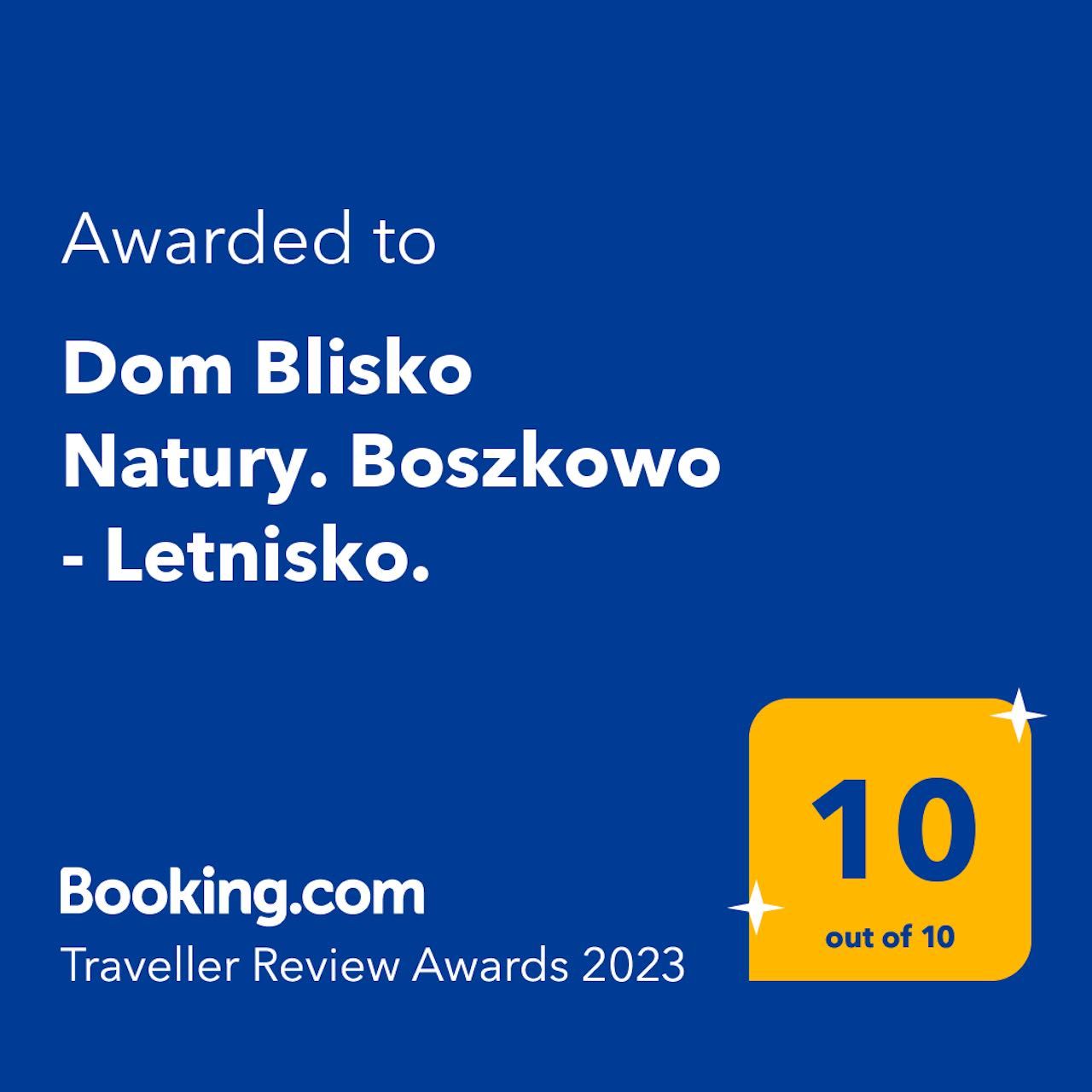 Dom Blisko Natury Boszkowo Letnisko. CENTRUM, SAUNA, 200 m plaża.