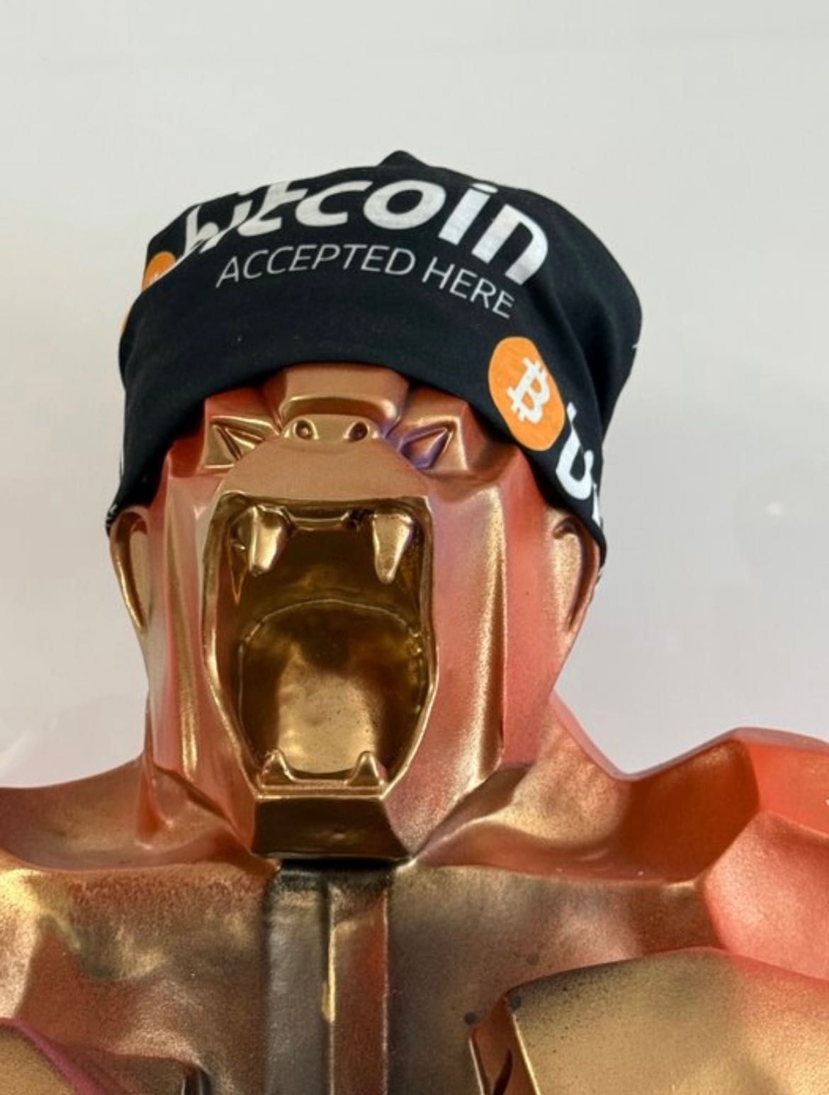 BITCOIN GORILLA XXL - Obra de arte de Daluxe Art