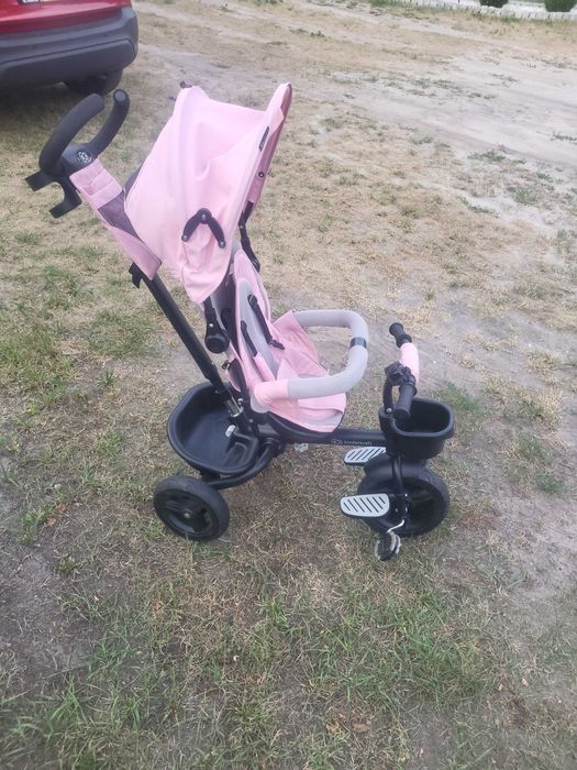 Rower rowerek trójkołowy 3w1 AVEO Kinderkraft PINK