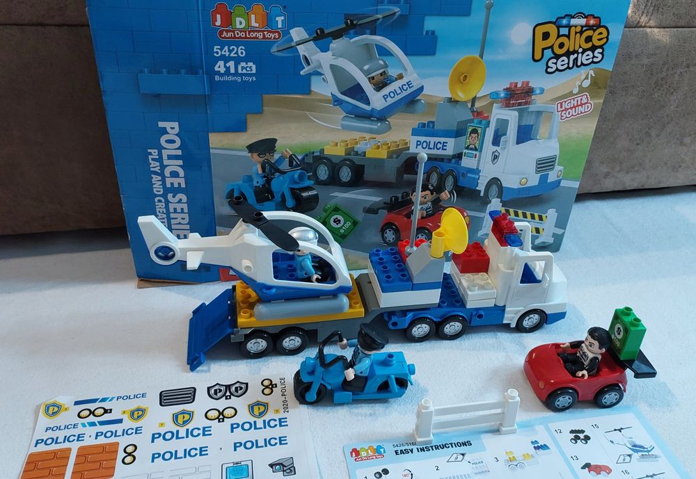 Конструктор Lego Duplo Jdlt Полицейский отряд