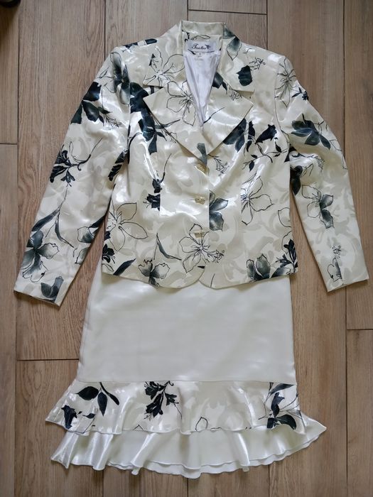 Marynarka I spódnica komplet roz 42