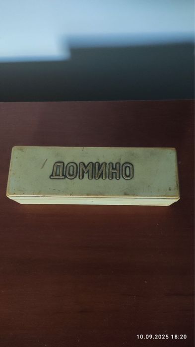 Гра настільна доміно, сувенірне.