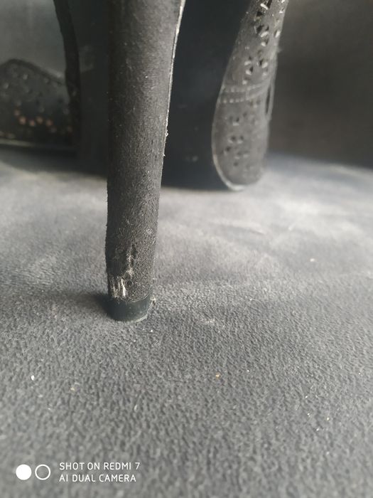 Mega seksowne, czarne szpilki Stradivarius, rozm.39