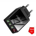 РОЗПРОДАЖ!Зарядка для телефона Maerknon Адаптер 3USB 3,1A/5V Чорні