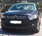 Taxi citroen elysee