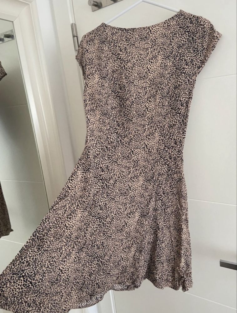 Vestido com padrao - Mango