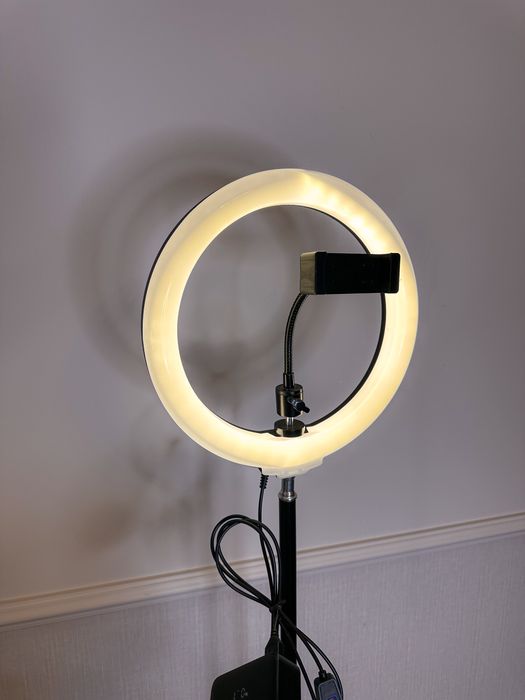 Lampa pierścieniowa 26 cm led ring okrągła do selfie nagrań makijażu