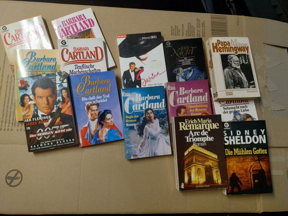 Książki w języku niemieckim 15 sztuk