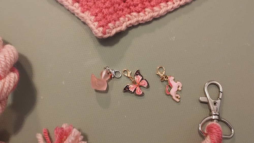 Różowy zestaw dla hobby horse