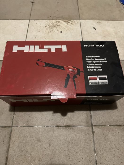 Hilti HDM500 ручний дозатор для клейових анкерів