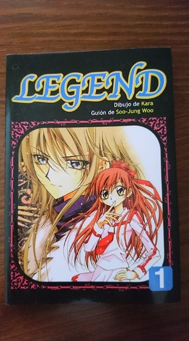 Livro manga Legend vol 1 em espanho