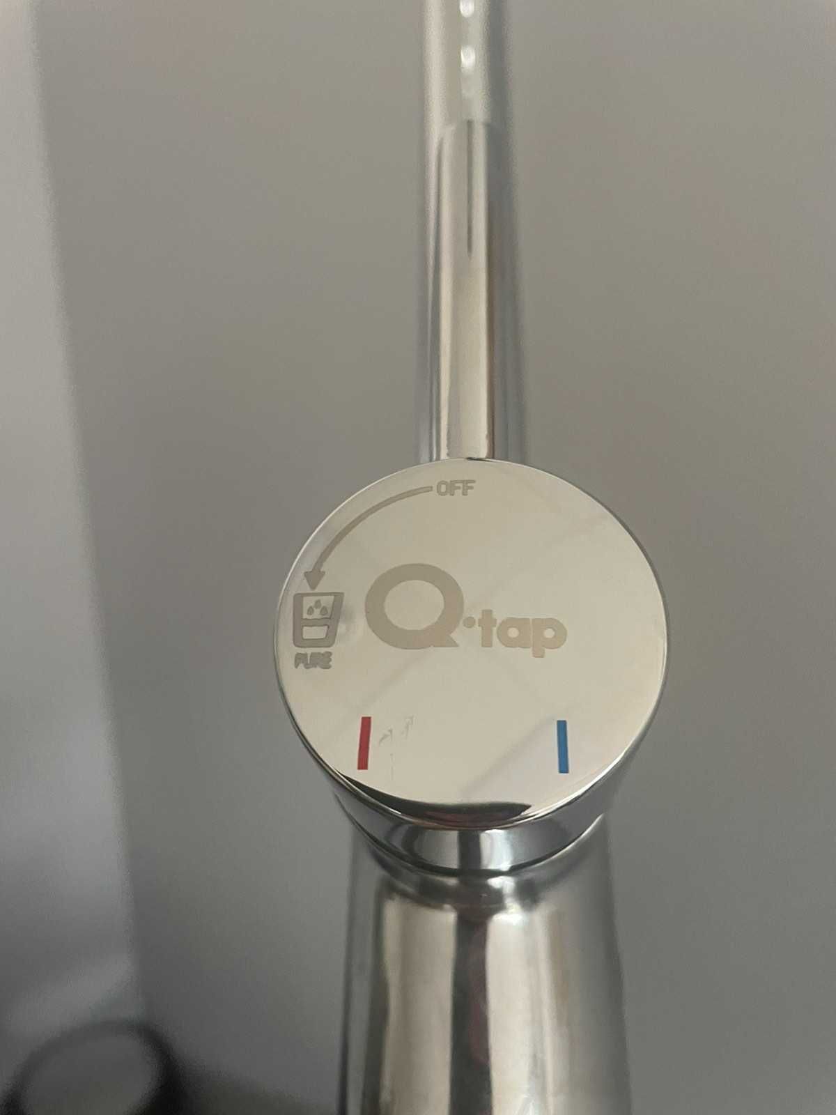 Мийка Kroner 5843 сіра та кран Qtap 007F-2 з підключенням до фільтра