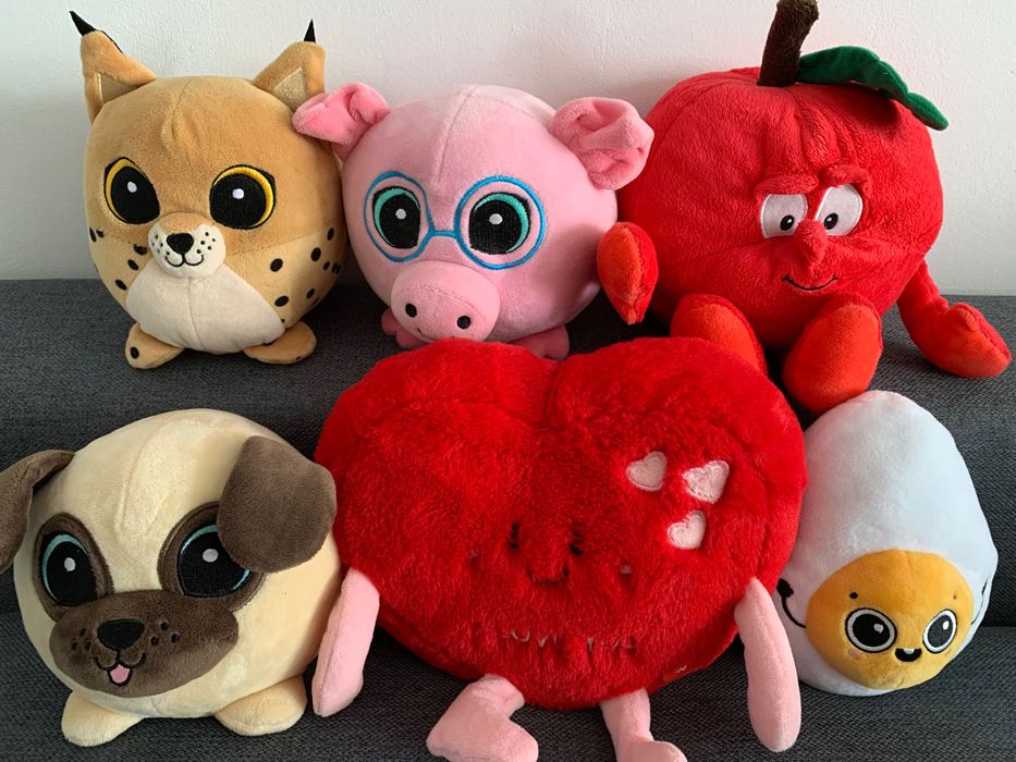 Pluszaki z biedronki  6 sztuk