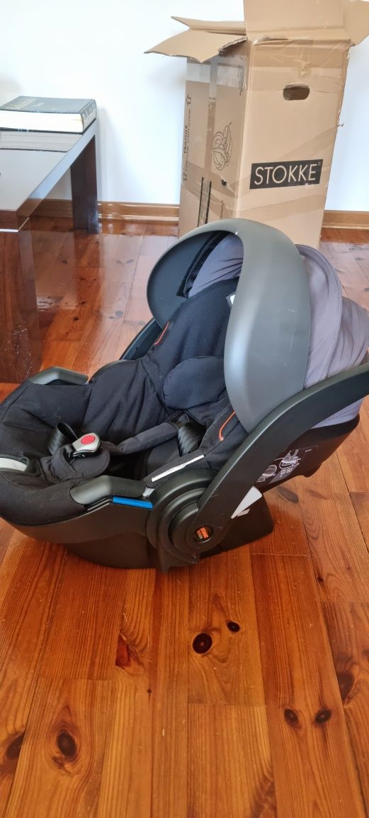 Wózek Stokke Xplory V4 Black Melange Cały komplet
