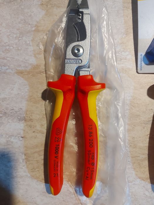 Knipex    6 szt.  ściągacz izolacji obcinaczki