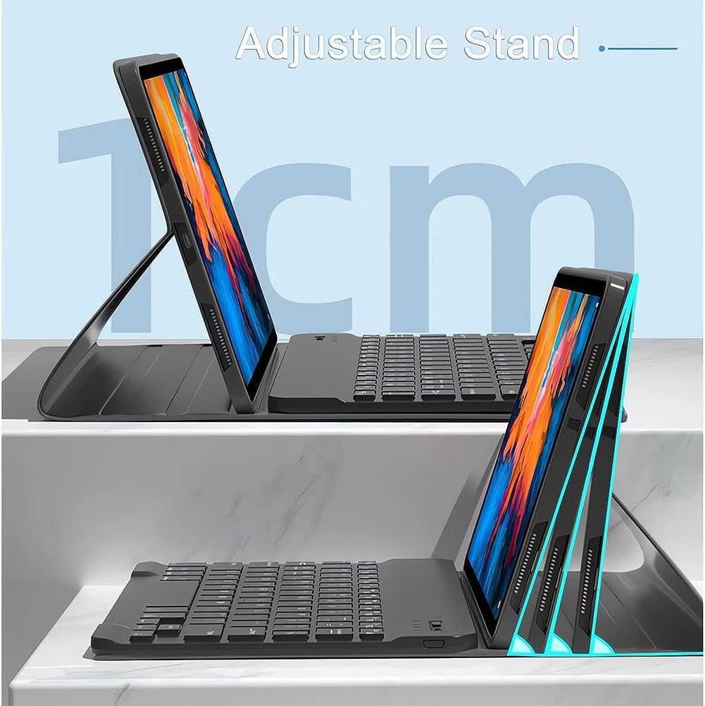 HEUCYL etui klawiatura RGB Lenovo Tab P11 Pro 2g 11,2" TB-132FU 3138FC