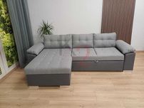 Narożnik DORA Sofa Kanapa Rogówka Łóżko Do Salonu Pokoju+ GRATIS