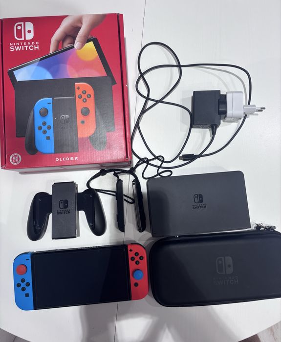 Nintendo Switch Oled + Micro SD 256GB+Zelda:BOTW