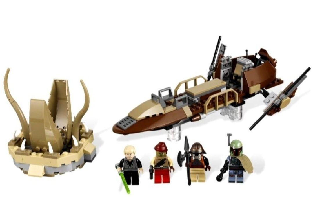 Lego 9496 Star Wars Desert Skiff 7-12 bdb kompletny z pudełkiem