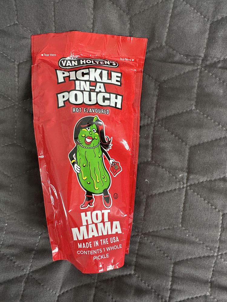 Słynny amerykański ogórek Hot Mama