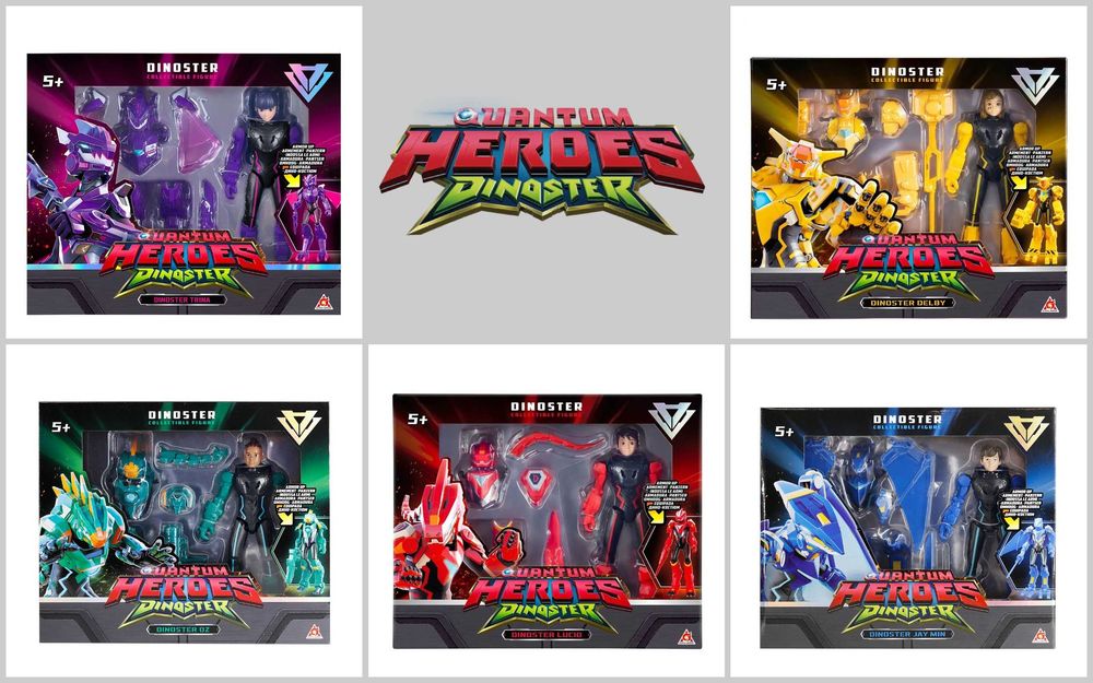 Dinoster Оз,Джей Мін,Лучіо,Делбі,Тріна, EU580831/2/3/4/6, різна ціна