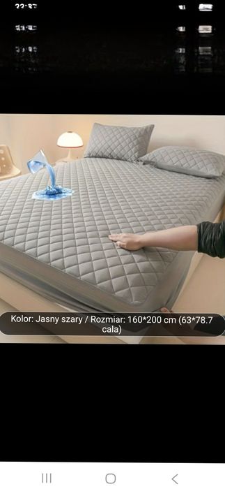 Wodoodporny ochraniacz na materac