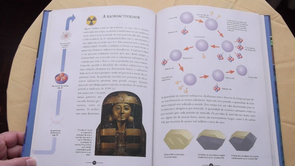 livro a Enciclopédia Pedagógica Universal A Matéria