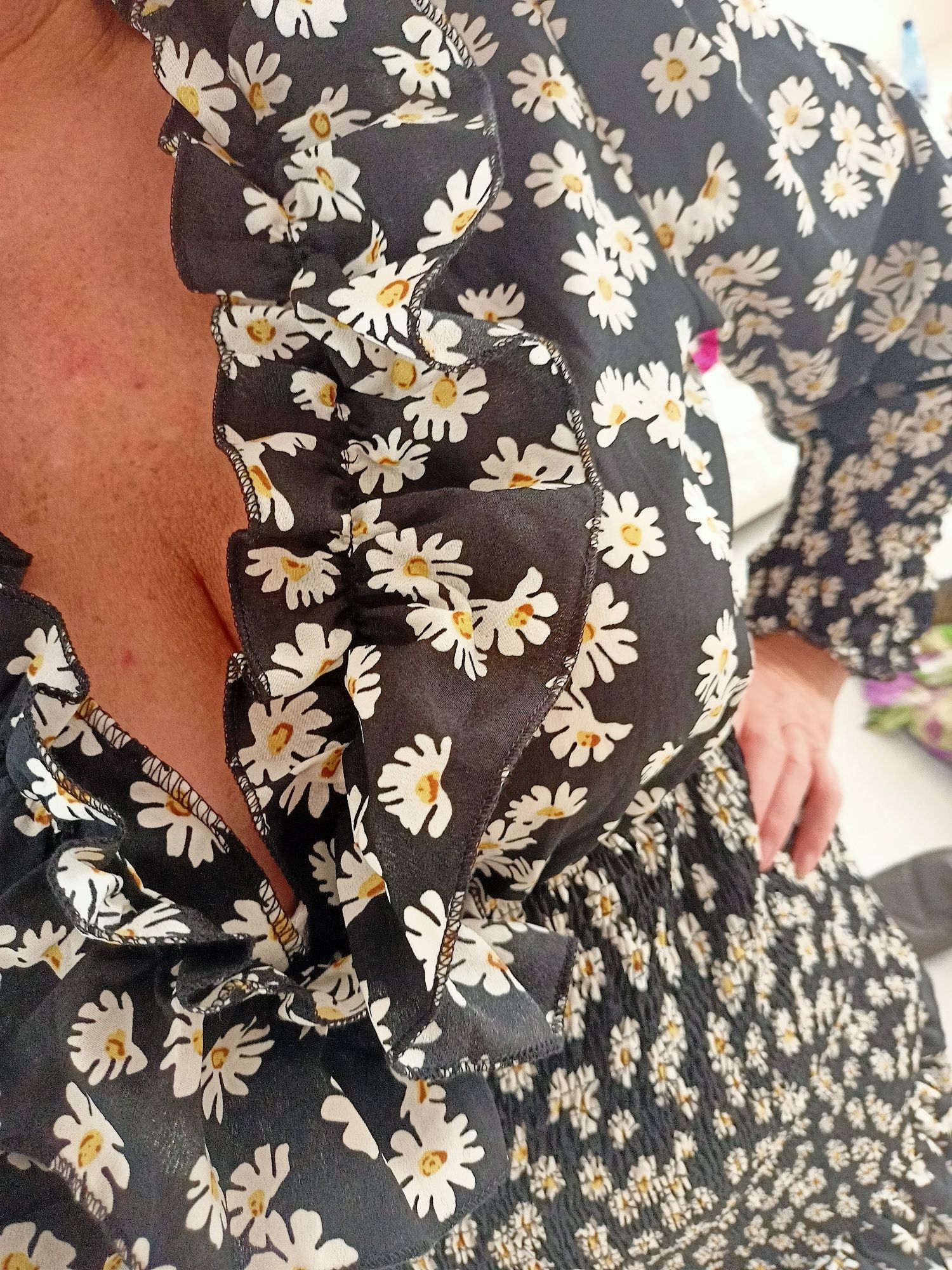 sukienka    boohoo - piękne margaretki elegancka