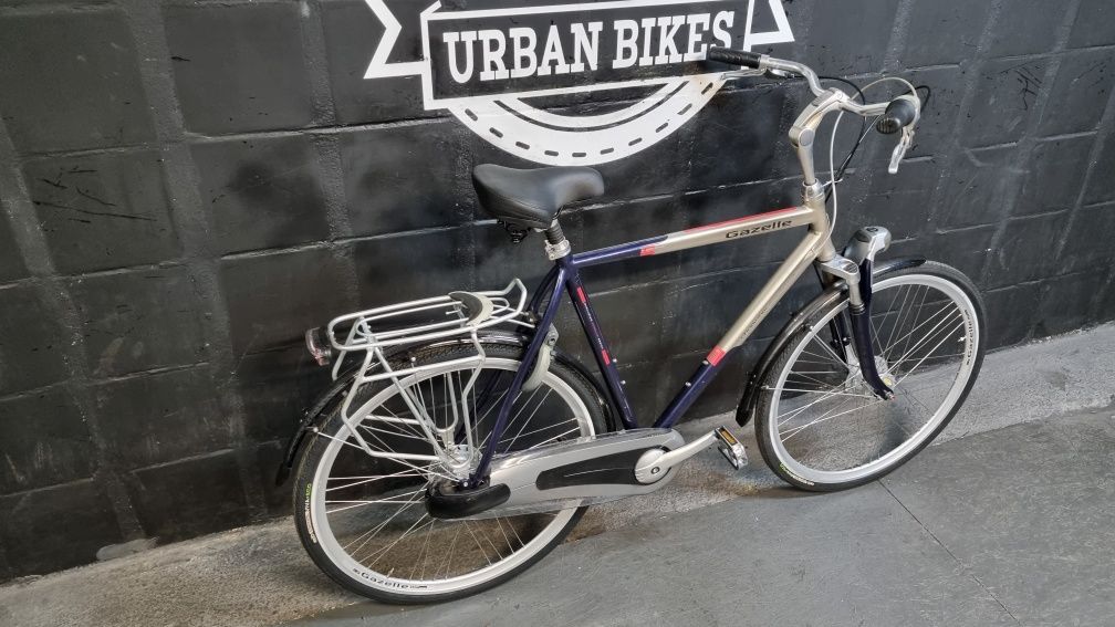 Rower miejski Gazelle Chamonix Męski Nexus 8 61 cm Urban Bikes