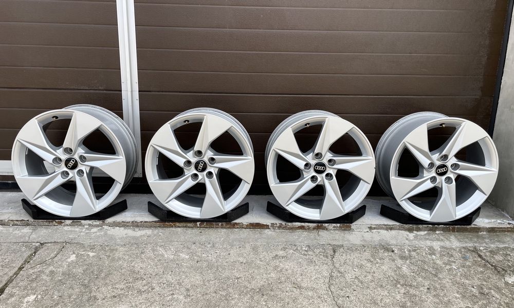 4x felgi aluminiowe 5x112 r17 et46 8J Alufelgi Oryginał Audi 17” |57,1
