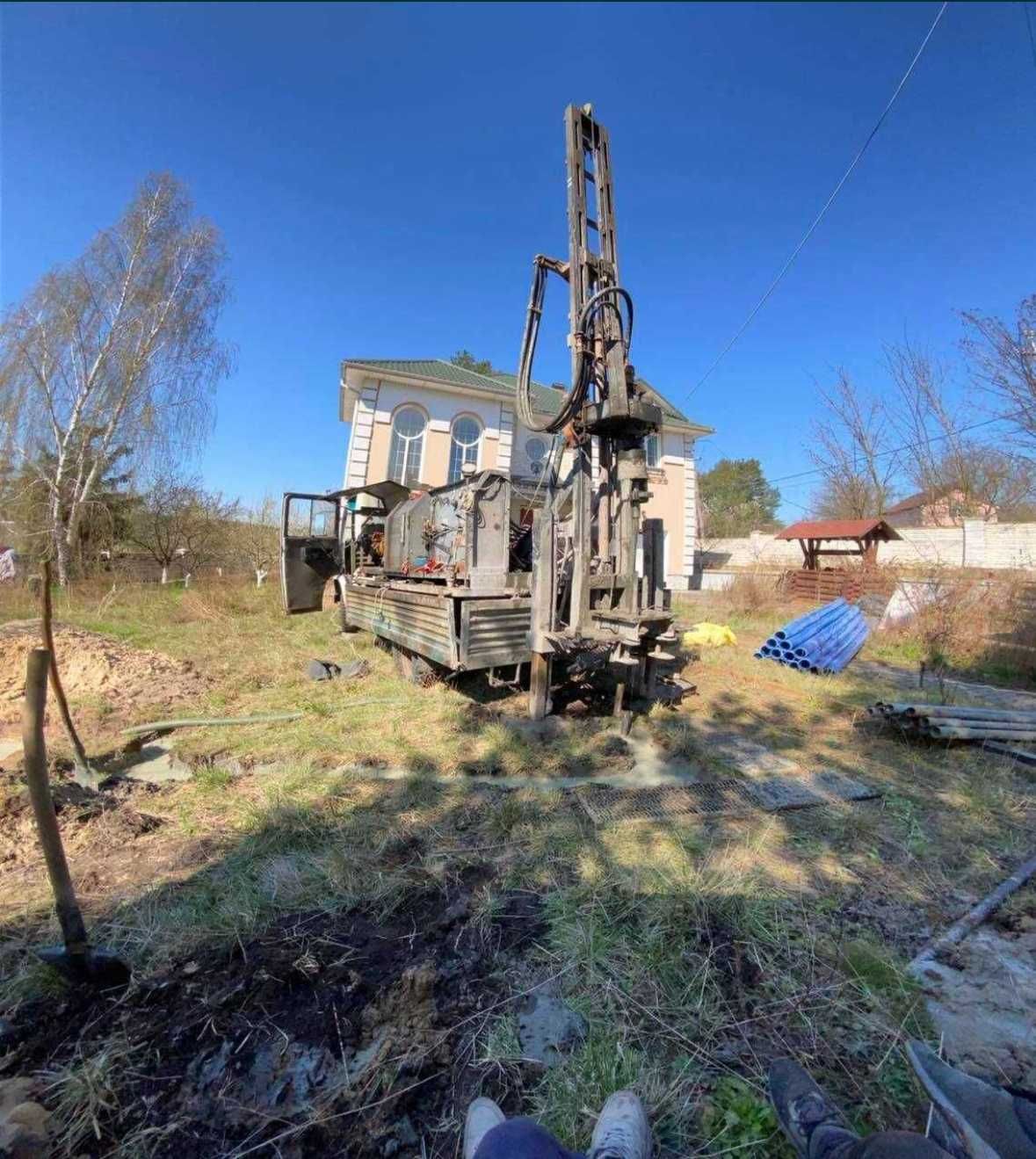 Буріння свердловин м.Бориспіль / Бурение скважин г.Борисполь ЗА 1 ДЕНЬ