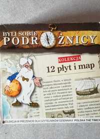 "Byli sobie podróżnicy" - kolekcja 12 płyt VCD i map