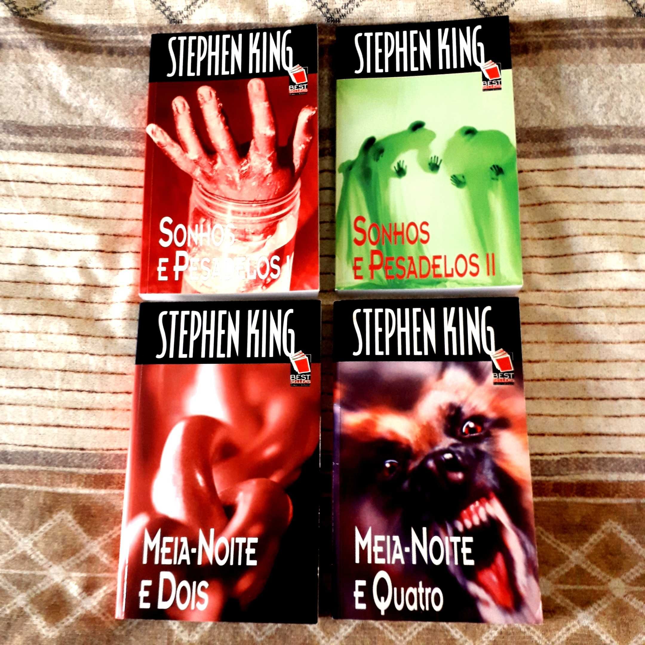 Stephen King - USADOS excelentes da "Temas & Debates"