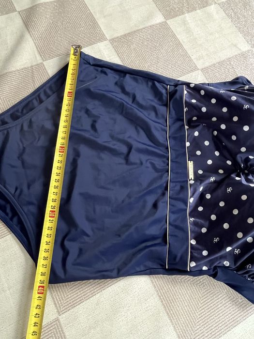 Kostium kąpielowy Self L/XL push up jednoczęściowy granatowy luksusowy