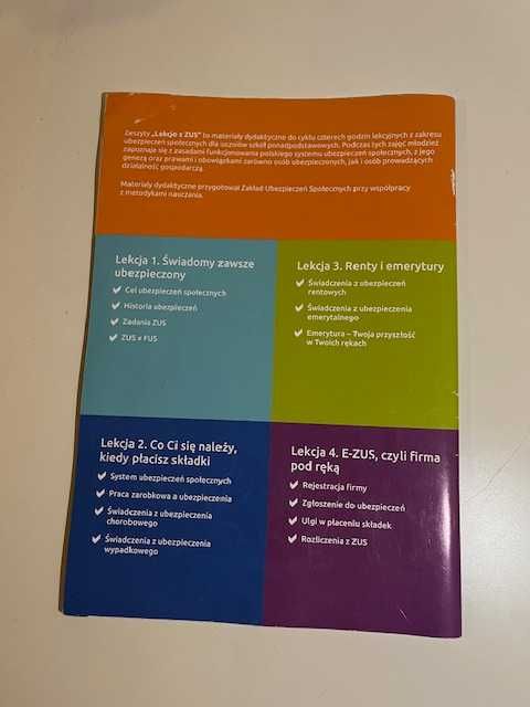 Lekcje z ZUS - materiały dla ucznia