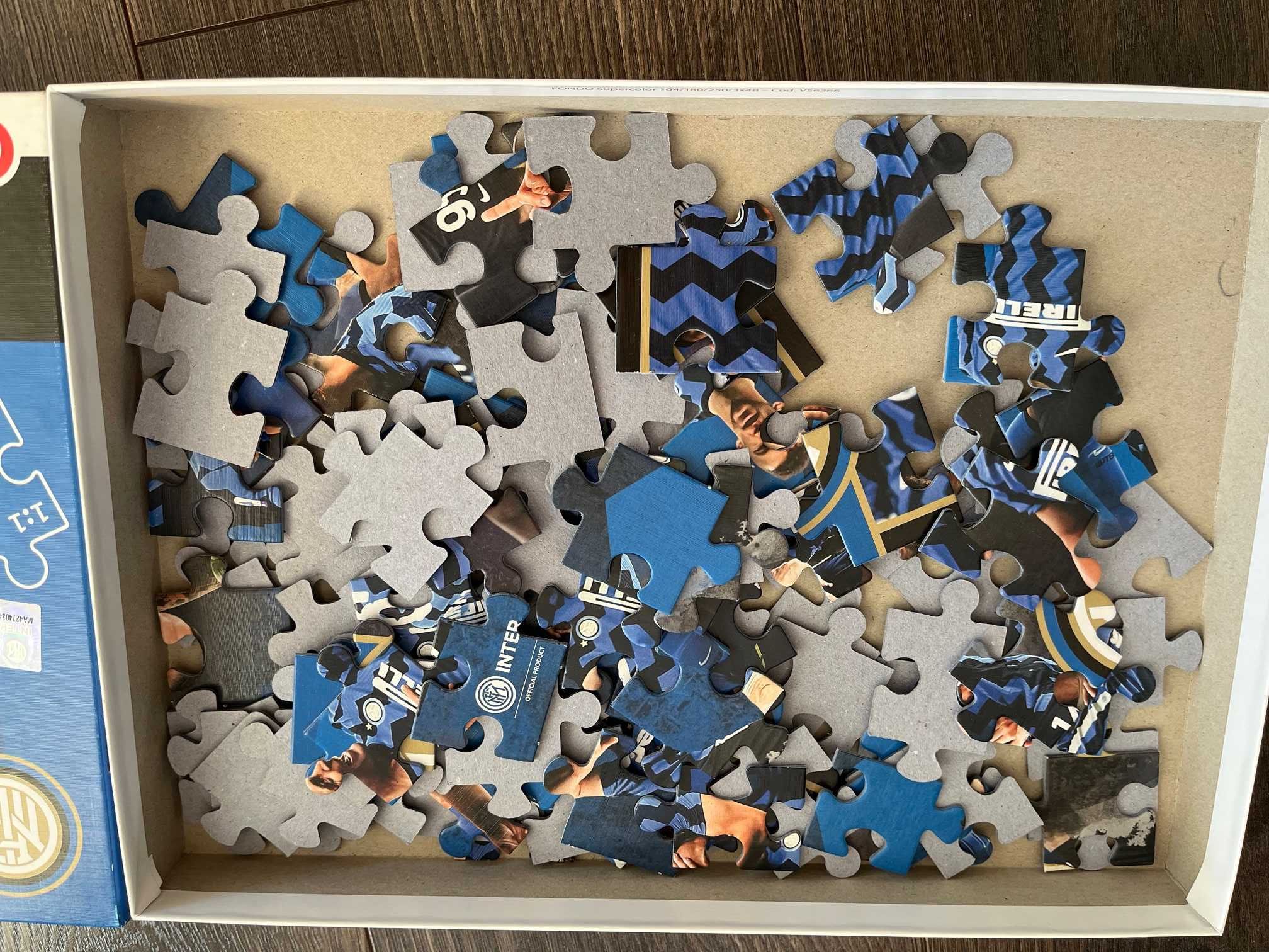 Puzzle Clementoni 104 piłkarskie chłopięce 6+ dla fana