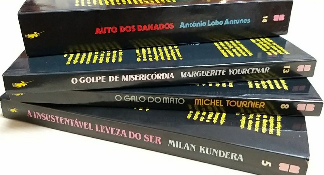 Lobo Antunes, Yourcenar, Tournier e  Kundera.