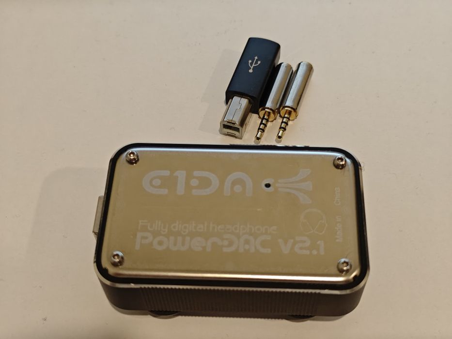 Цап та підсилювач для навушників Е1da Powerdac v2.1