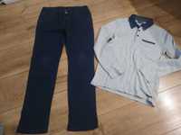 Zestaw roz. 140, Coccodrillo,  Spodnie jeans, bluzka