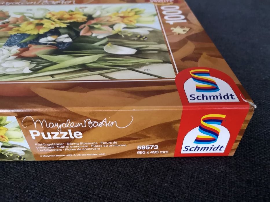 Puzzle 1000 Schmidt Marjolain Bastin Spring Blossoms