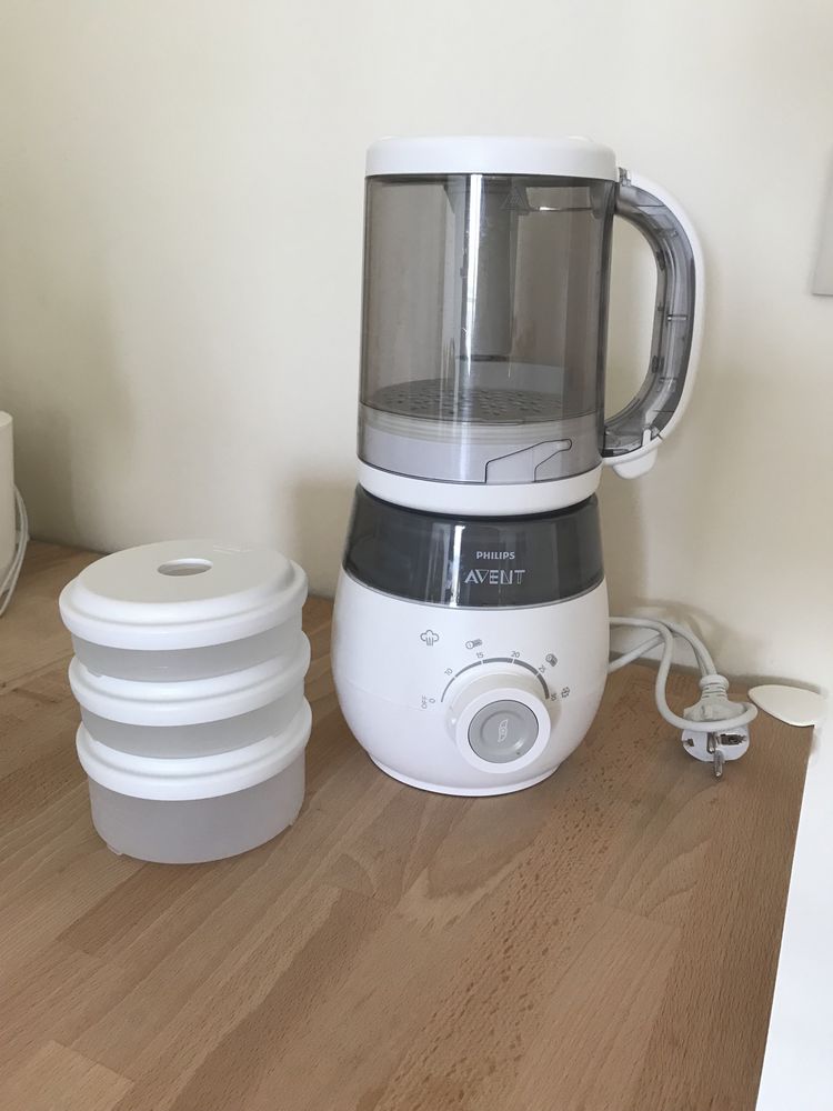 Robô de Cozinha PHILIPS AVENT EasyPapa 4 em 1