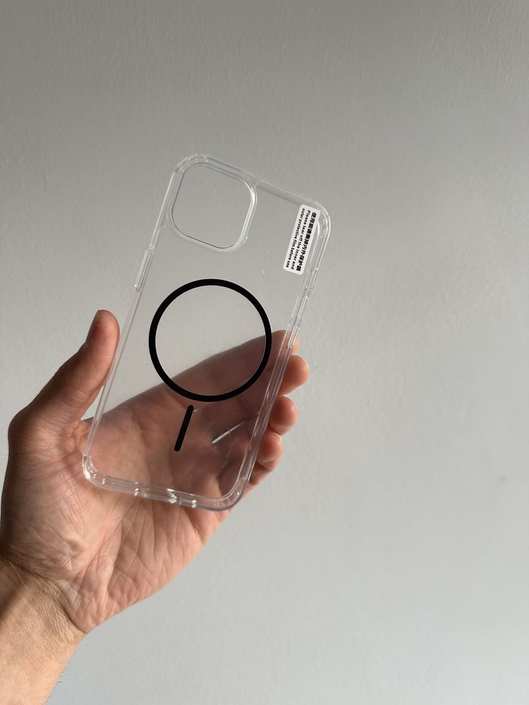 Etui przeźroczyste Thin MagSafe + SZKŁO do IPHONE 14
