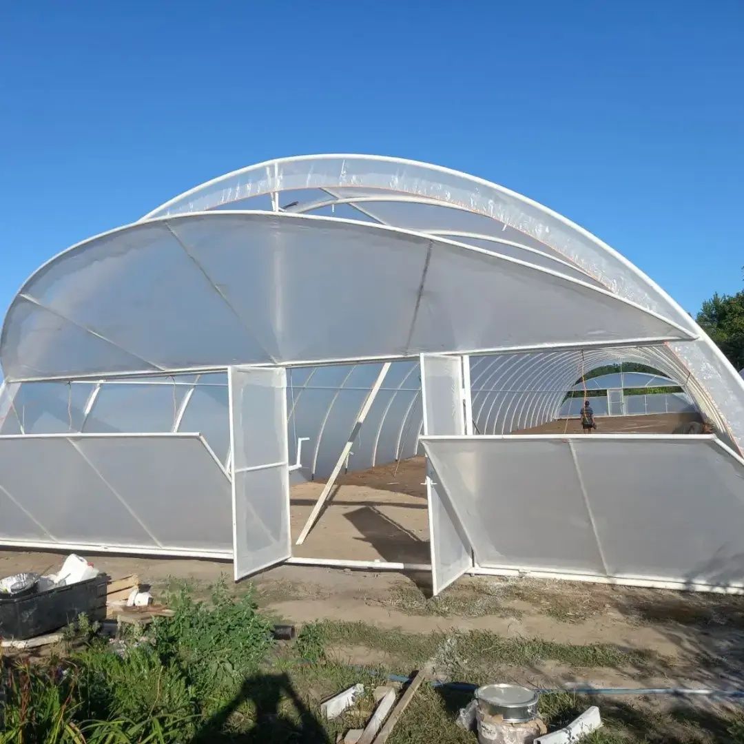 Теплиця 10×50 Оцинкована