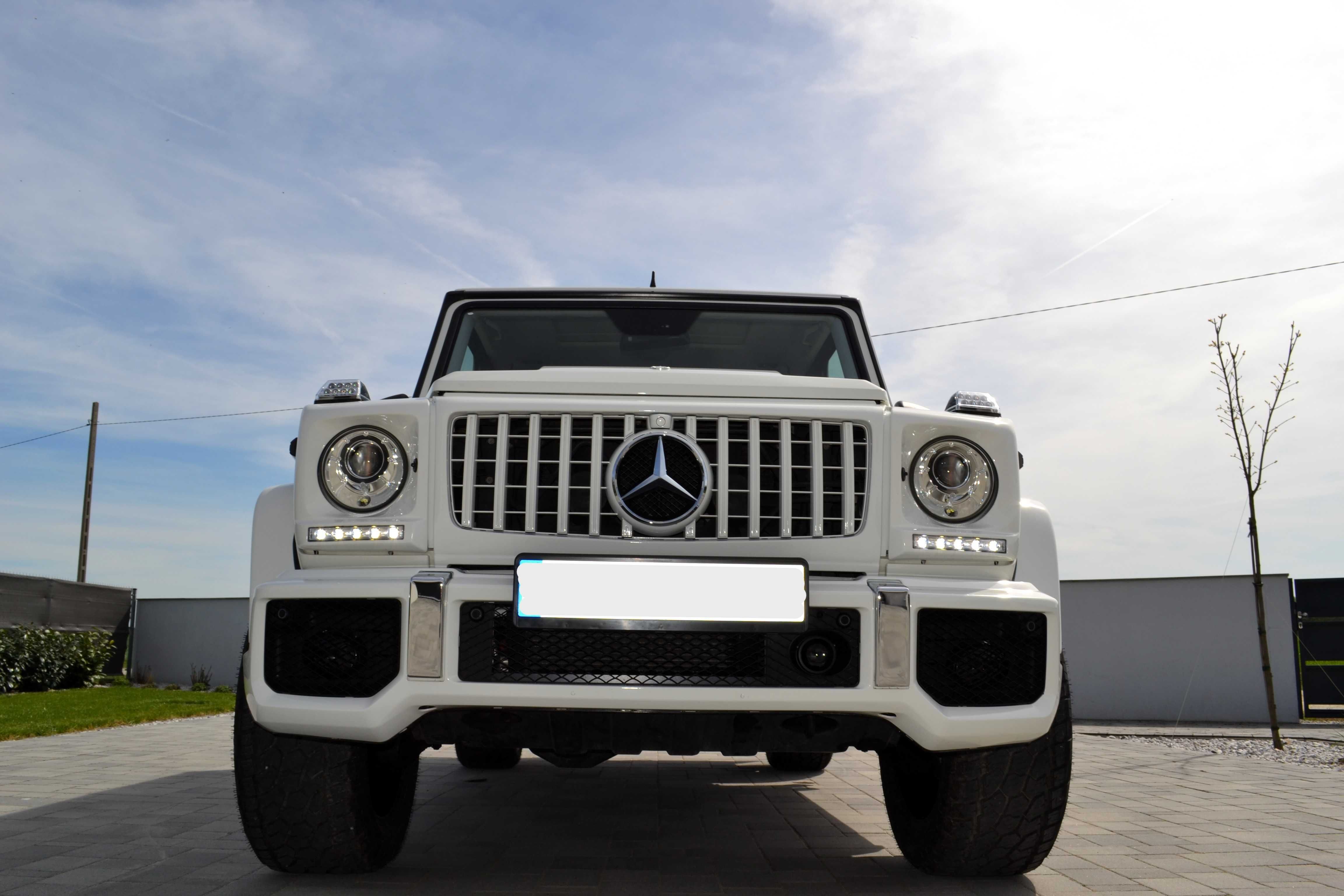 #Auto do Ślubu# Biały Mercedes G Klasa V8 Petarda!