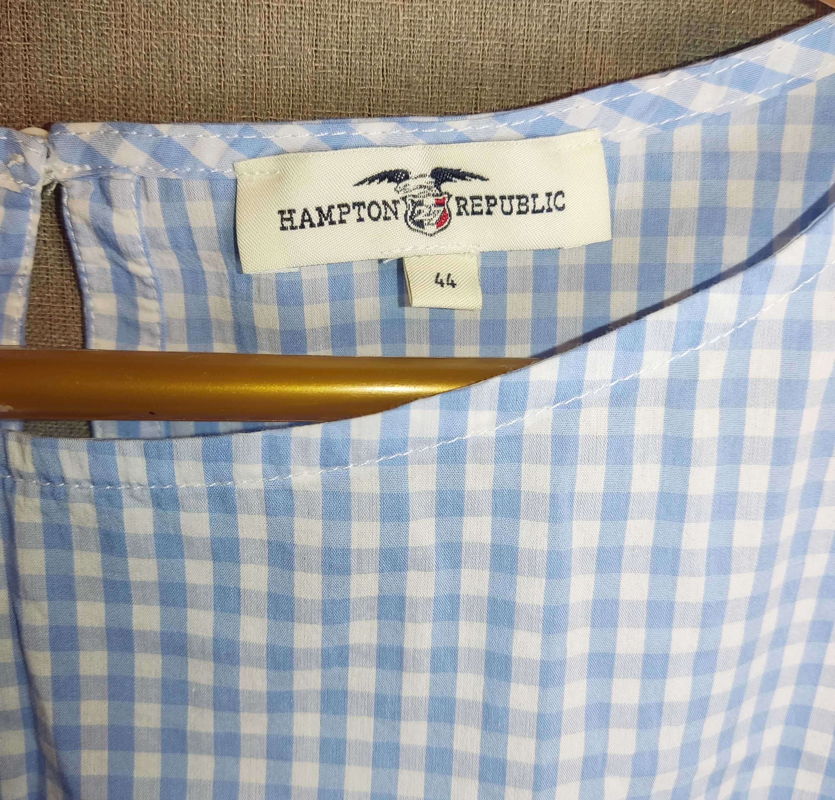 Hampton Republic made in Romania bluzka damska w kratkę
